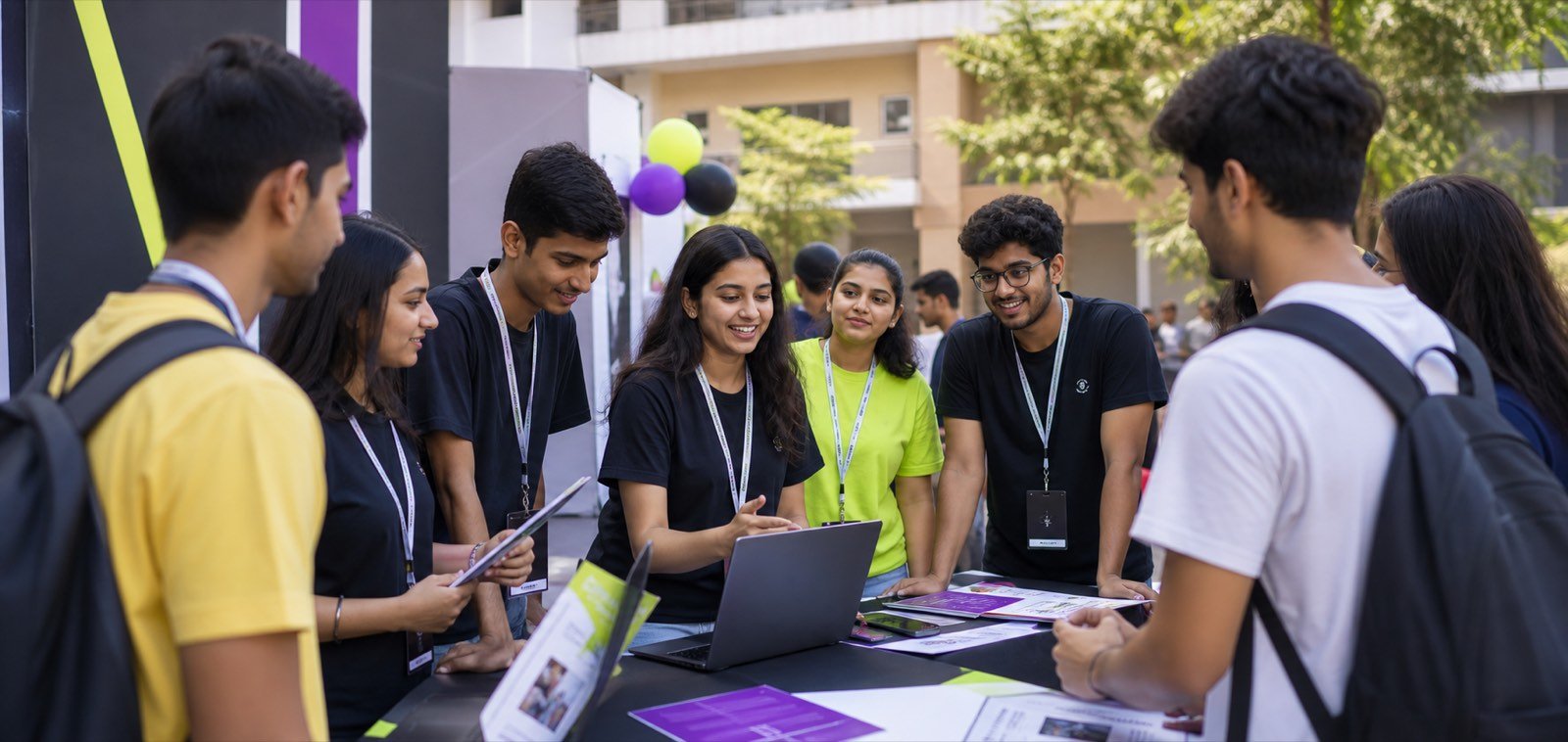 Campus hiring and student outreach