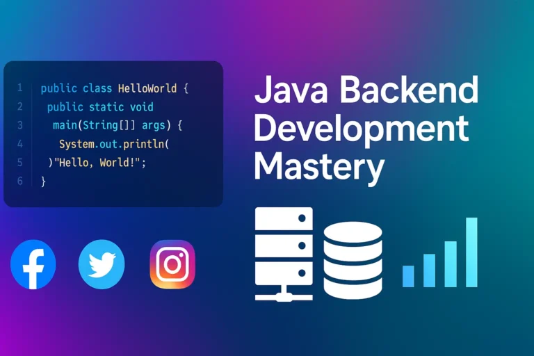 Java Backend Development Mastery with Wipro
